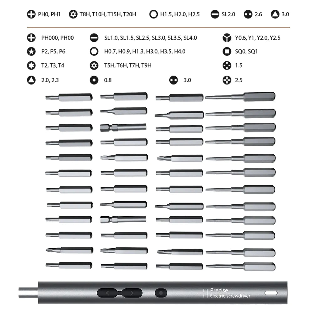 Electric Screwdriver 62-28-120pcs ALL IN 1 Screwdriver Set